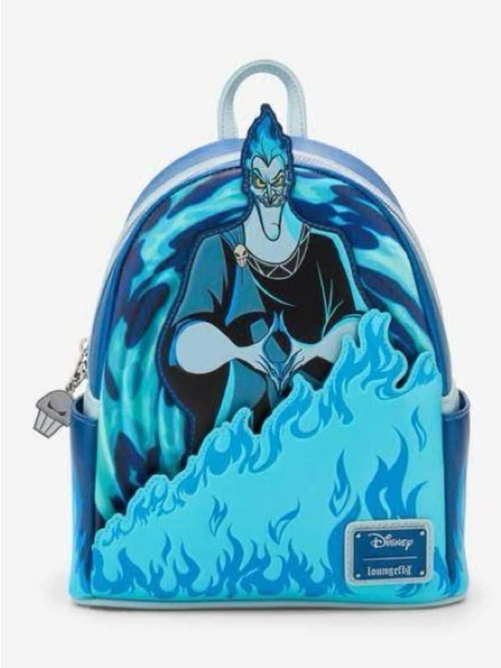 Loungefly Disney Hercules Hades Flames Mini Backpack New